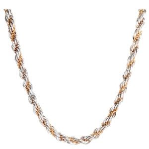 Tiffany & Co. twisted rope chain necklace